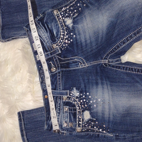 Miss Me Slim Bootcut Jeans size 26 - Picture 9 of 11